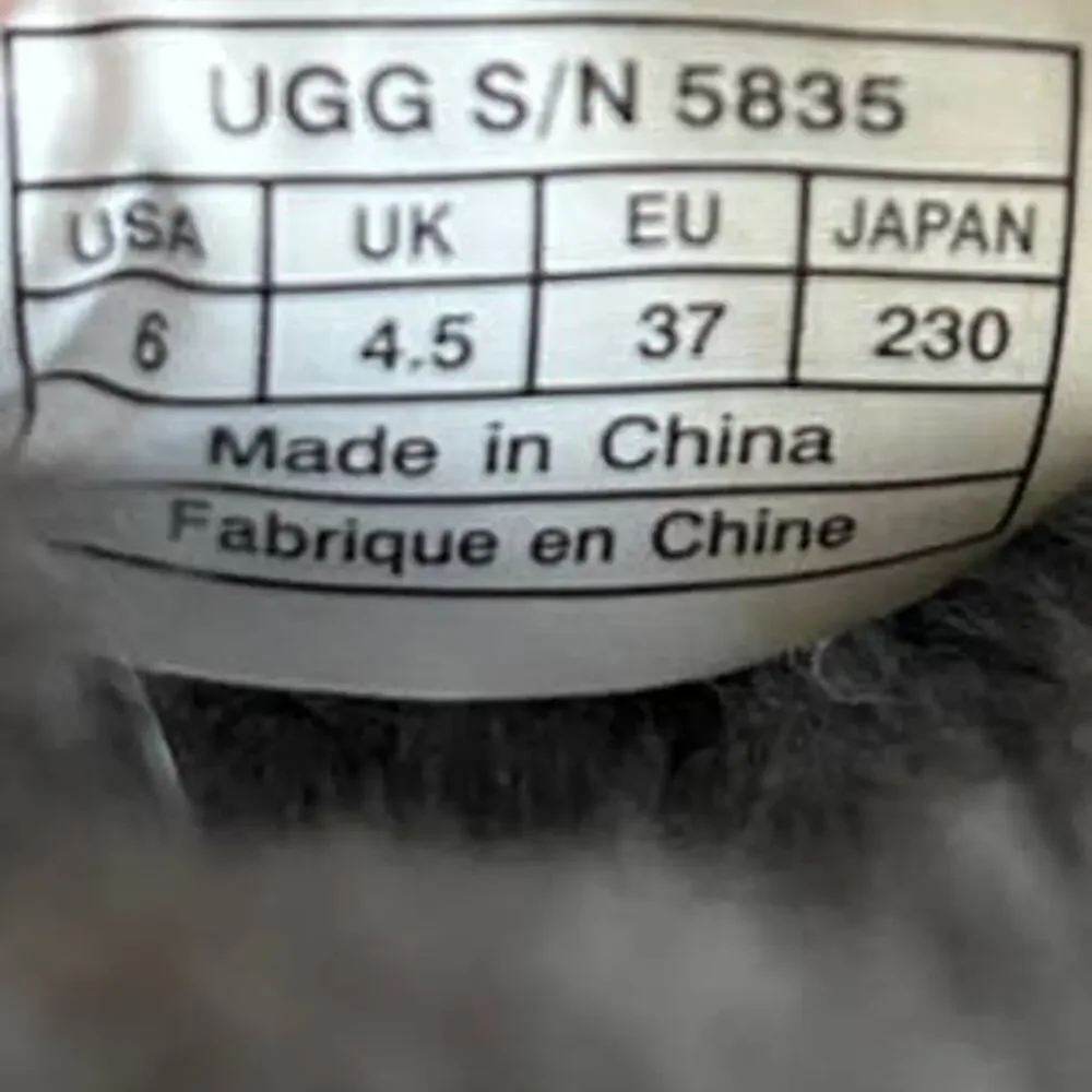 UGG Australia - Essential Short Classic - Boots - Gray - Women's - 6 - S/N 5835